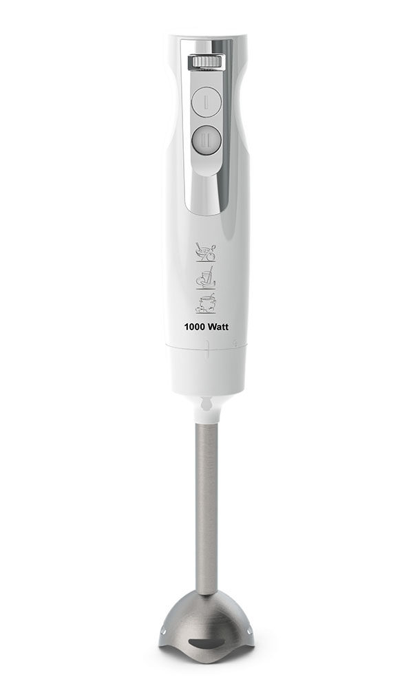 Hand Blender GM-H061A White  with Electroplated panel
